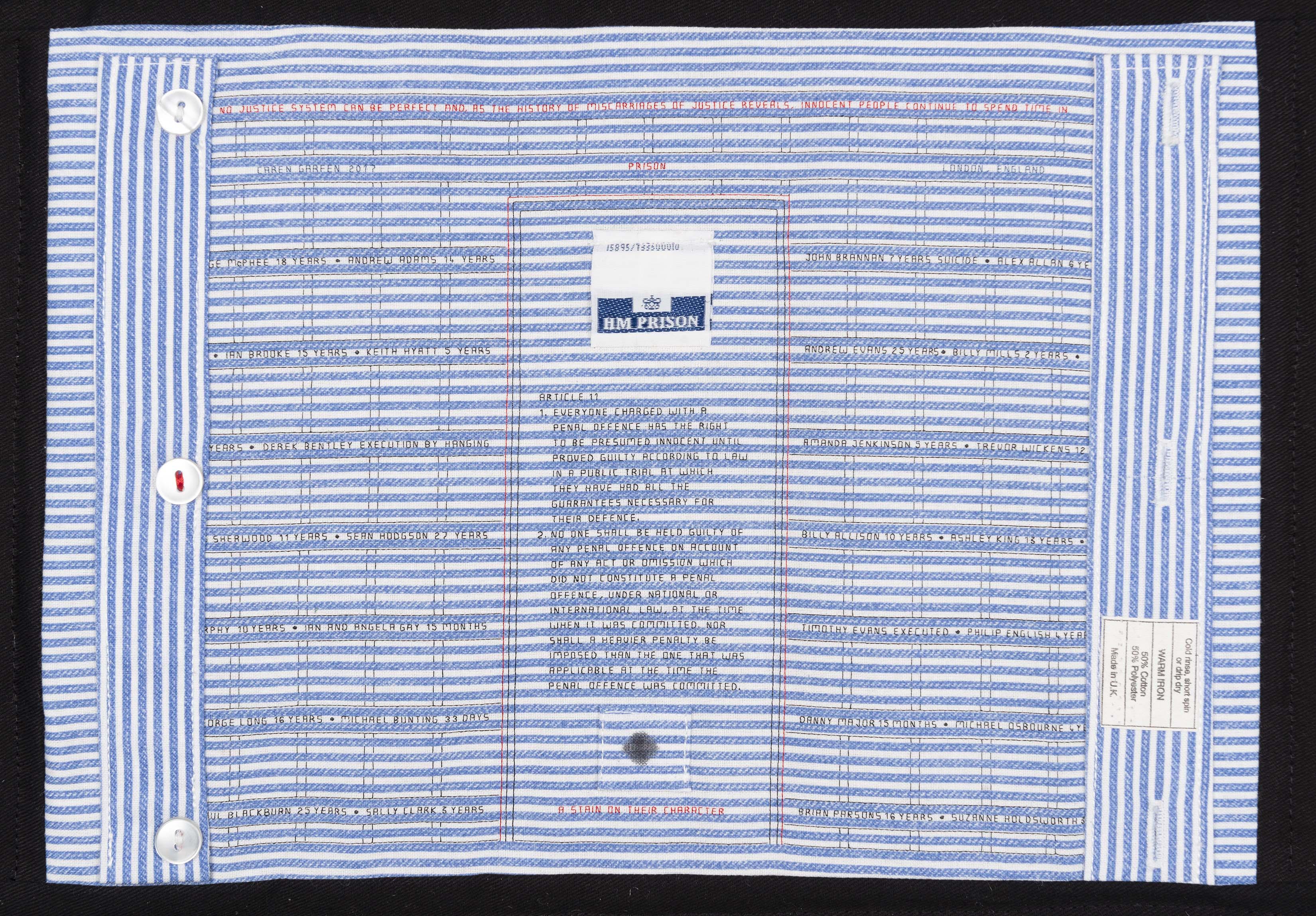 Article 11 by Caren Garfen