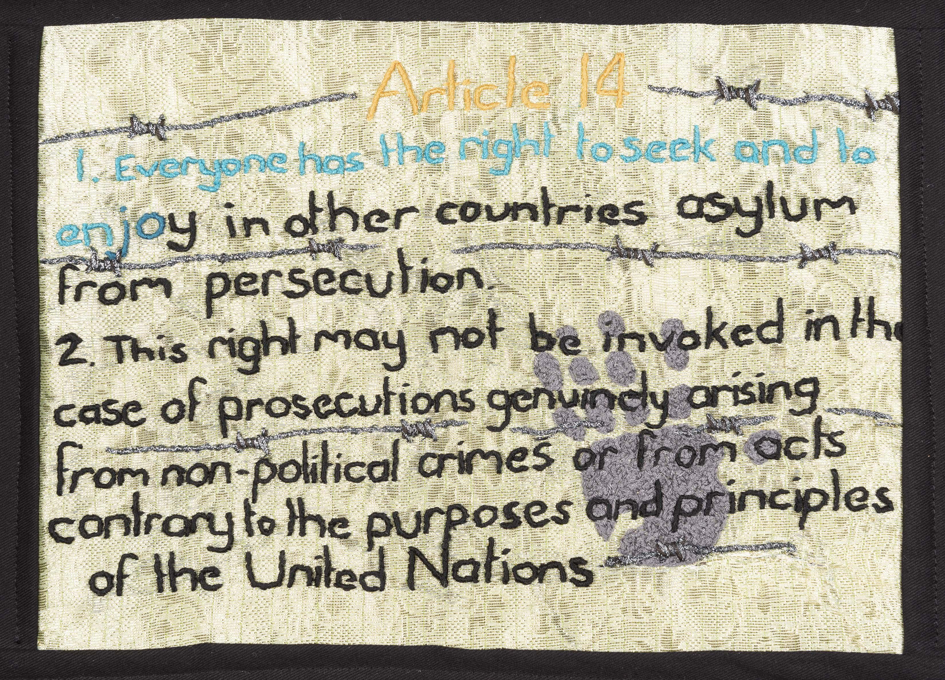 Article 14 by Kate Ahmad