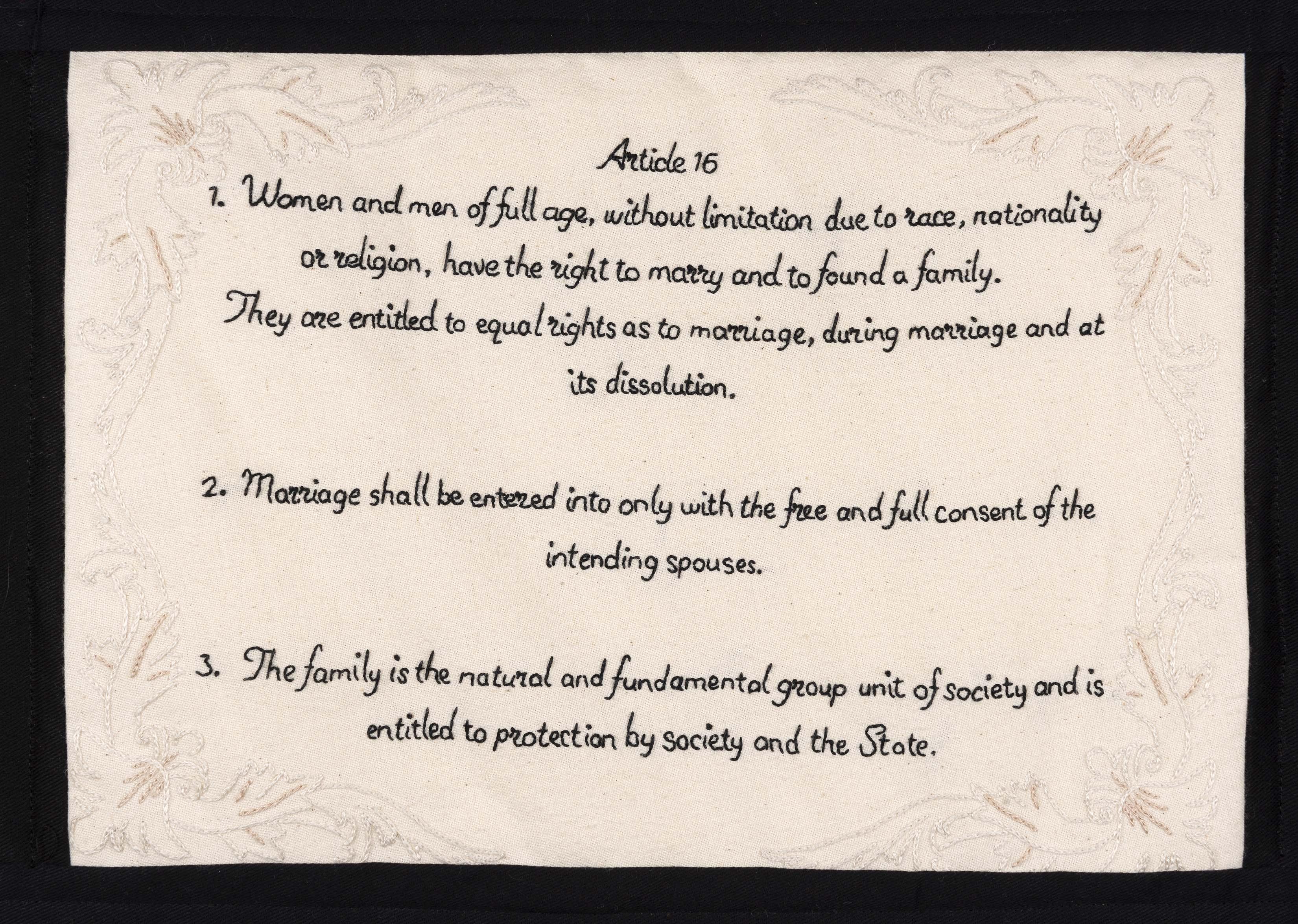 Article 16 by Georgie Millard