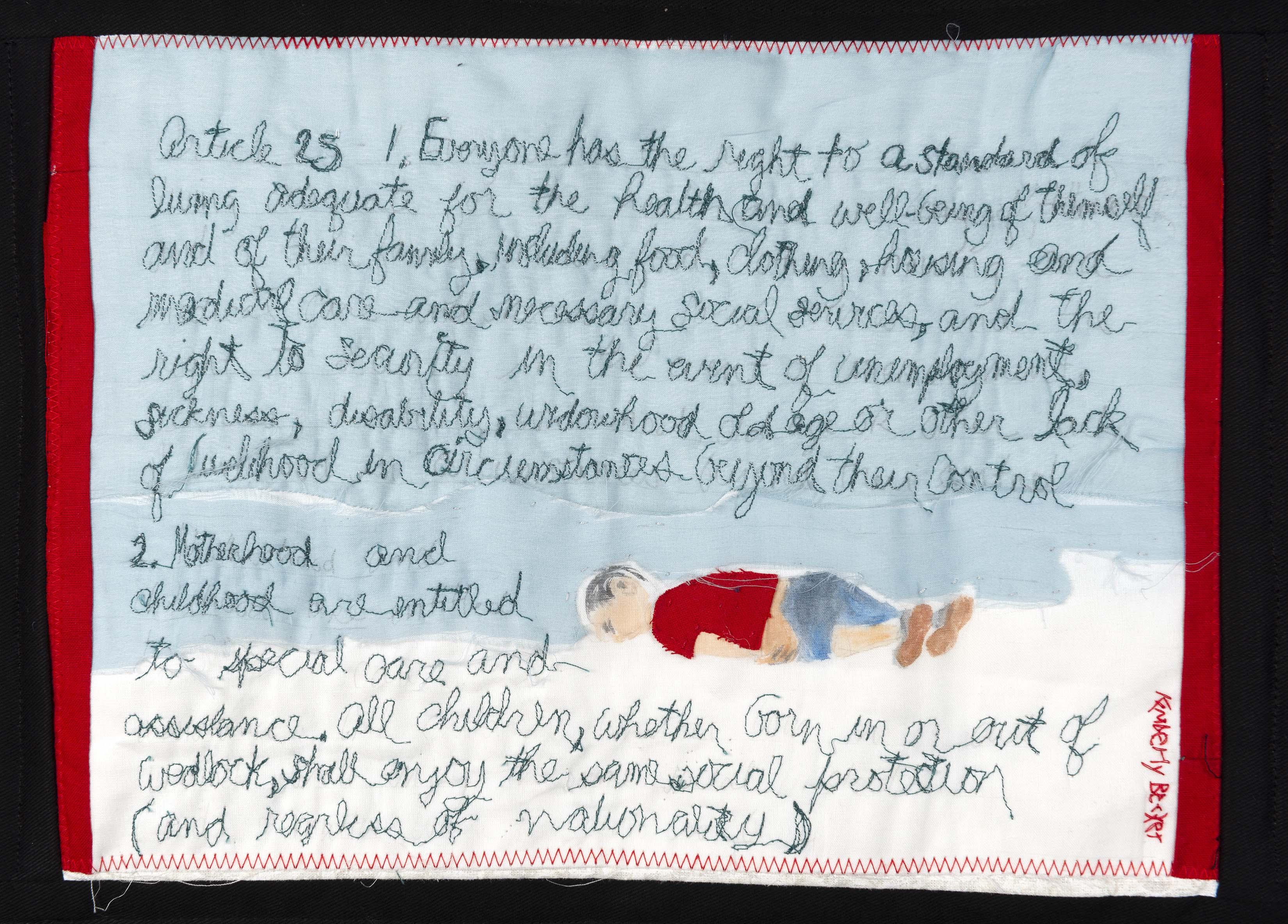 Article 25 by Kimberly Becker