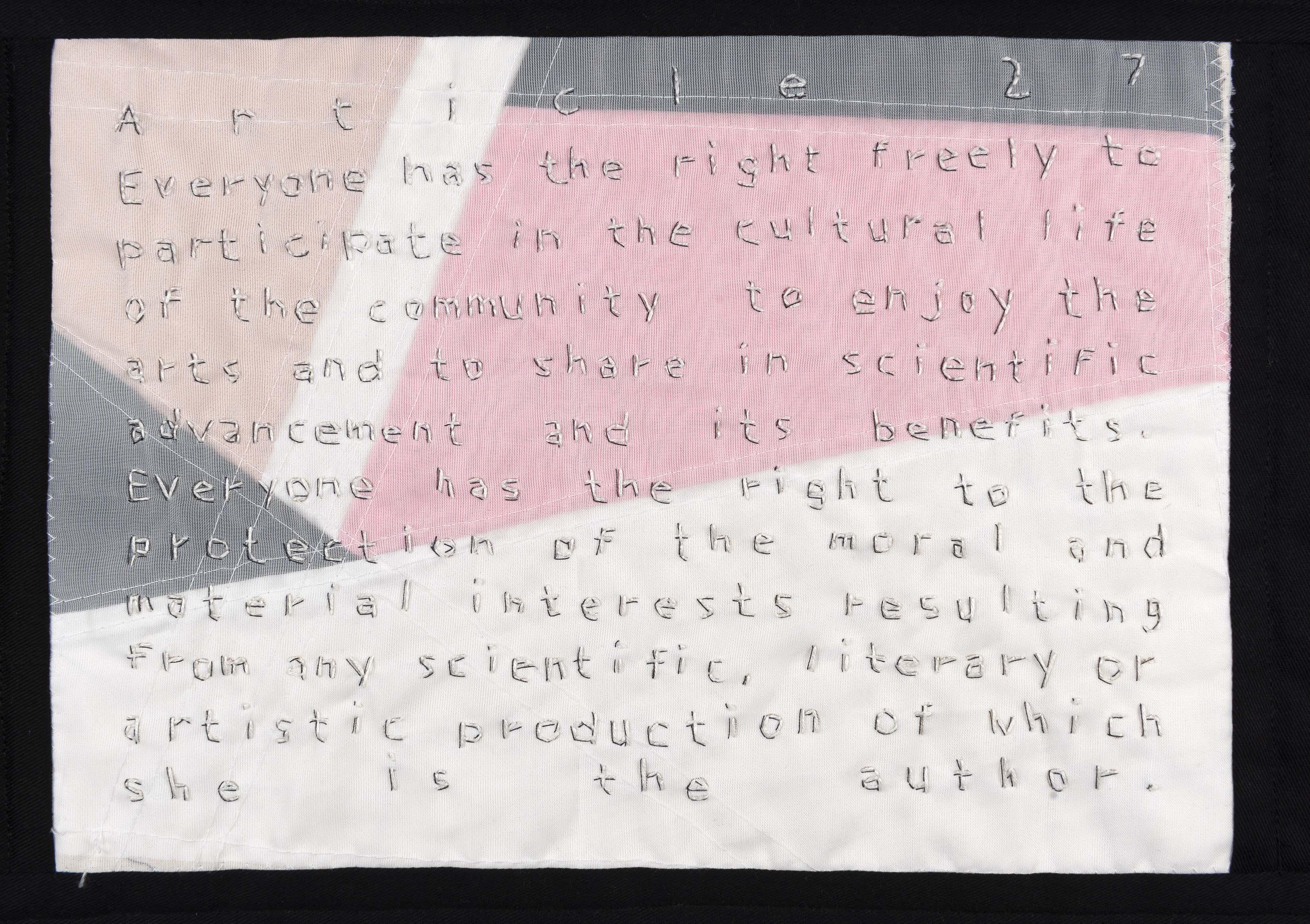 Article 27 by Jen Broemel