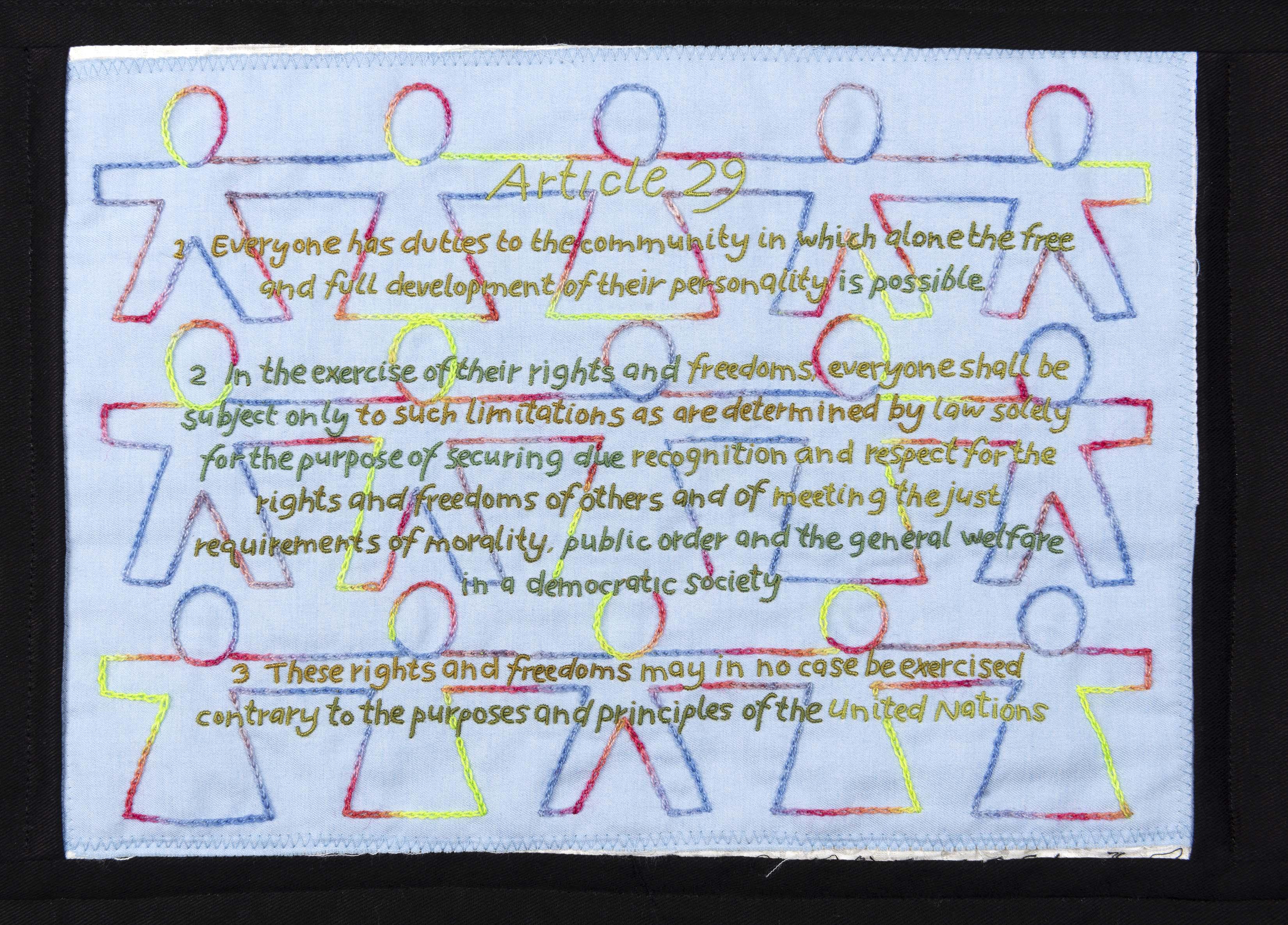 Article 29 by Jo Dixey