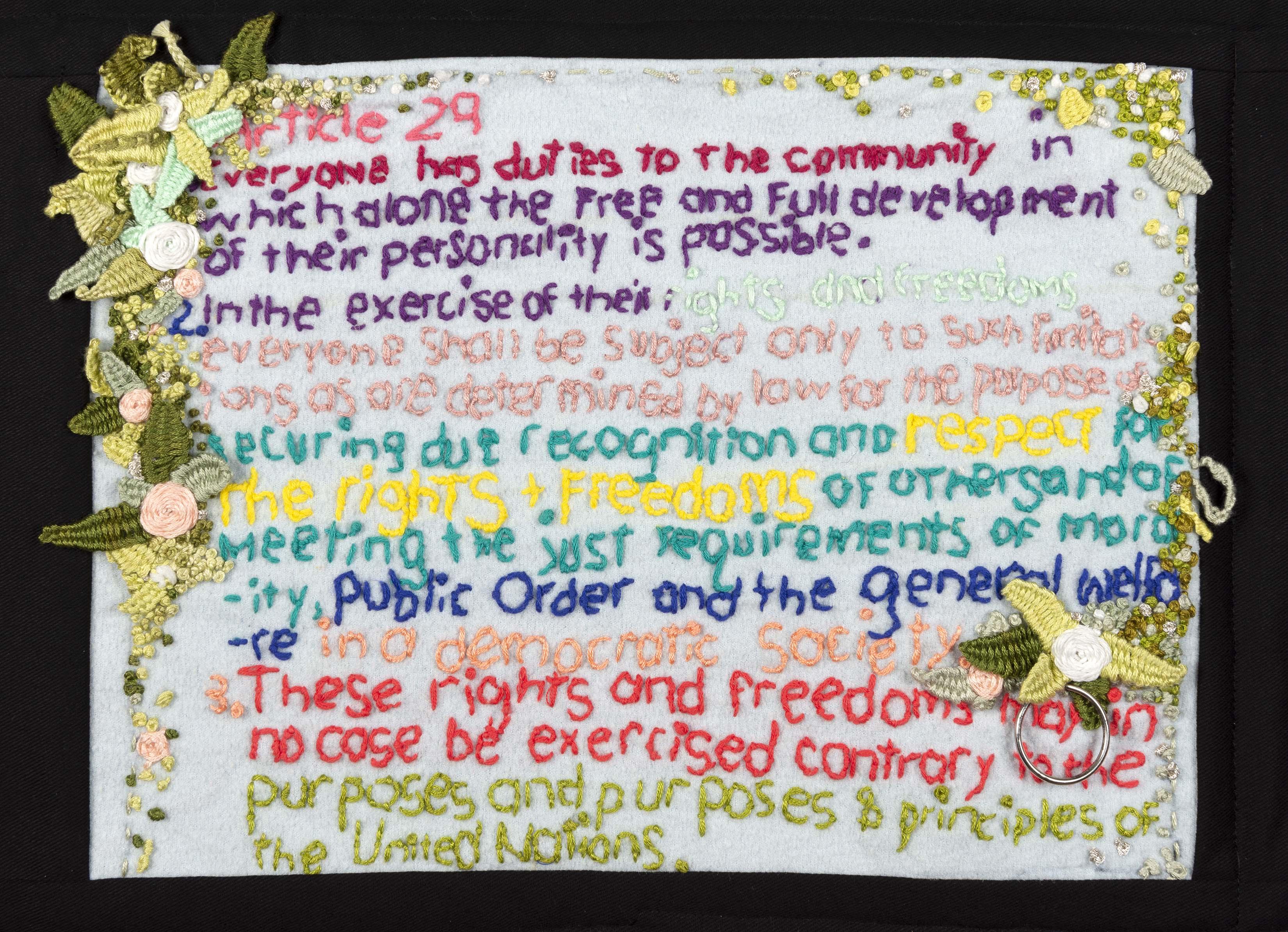 Article 29 by Danielle Hogan